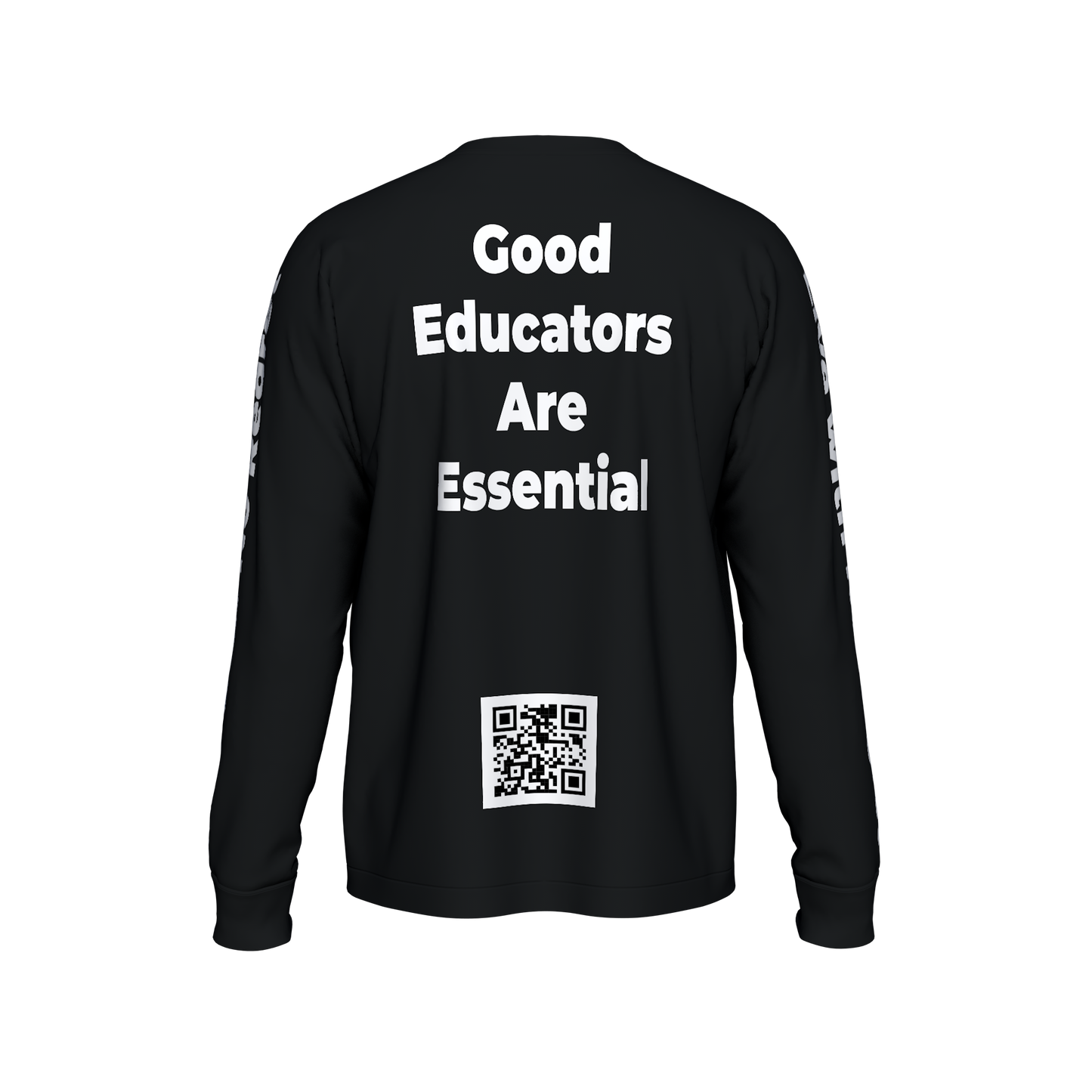 Good Educators Are Essential - black