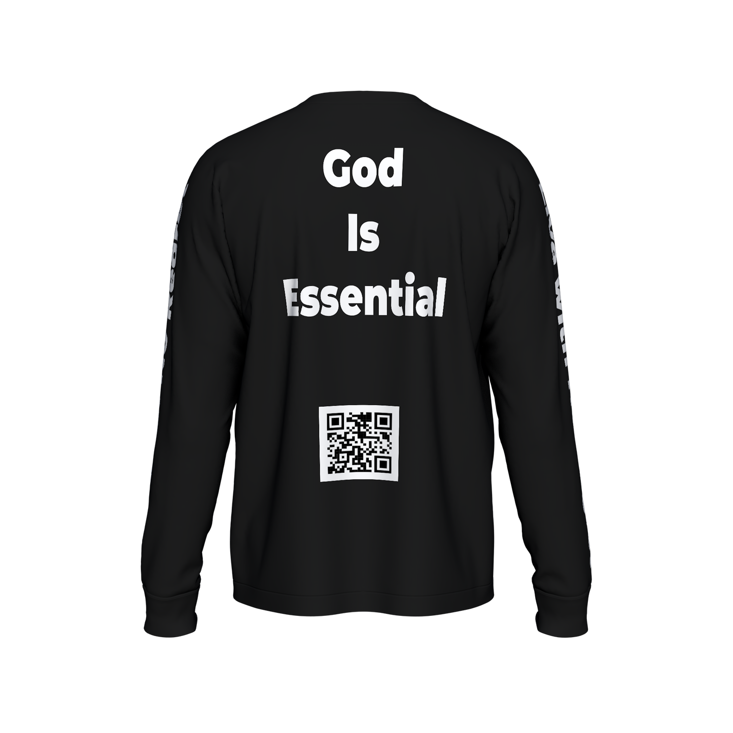 God Is Essential - black