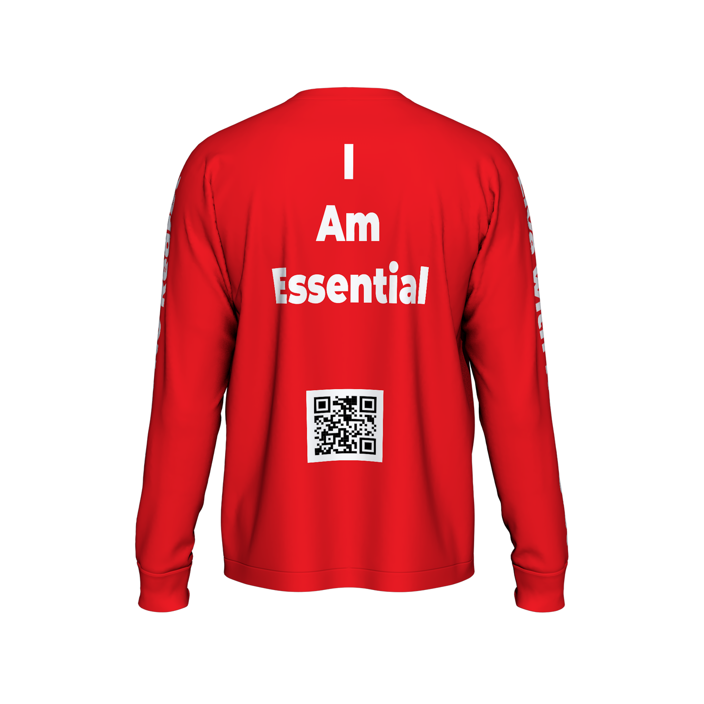 I Am Essential - red