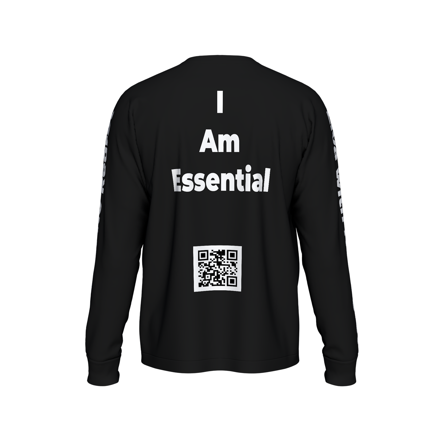 I Am Essential - black