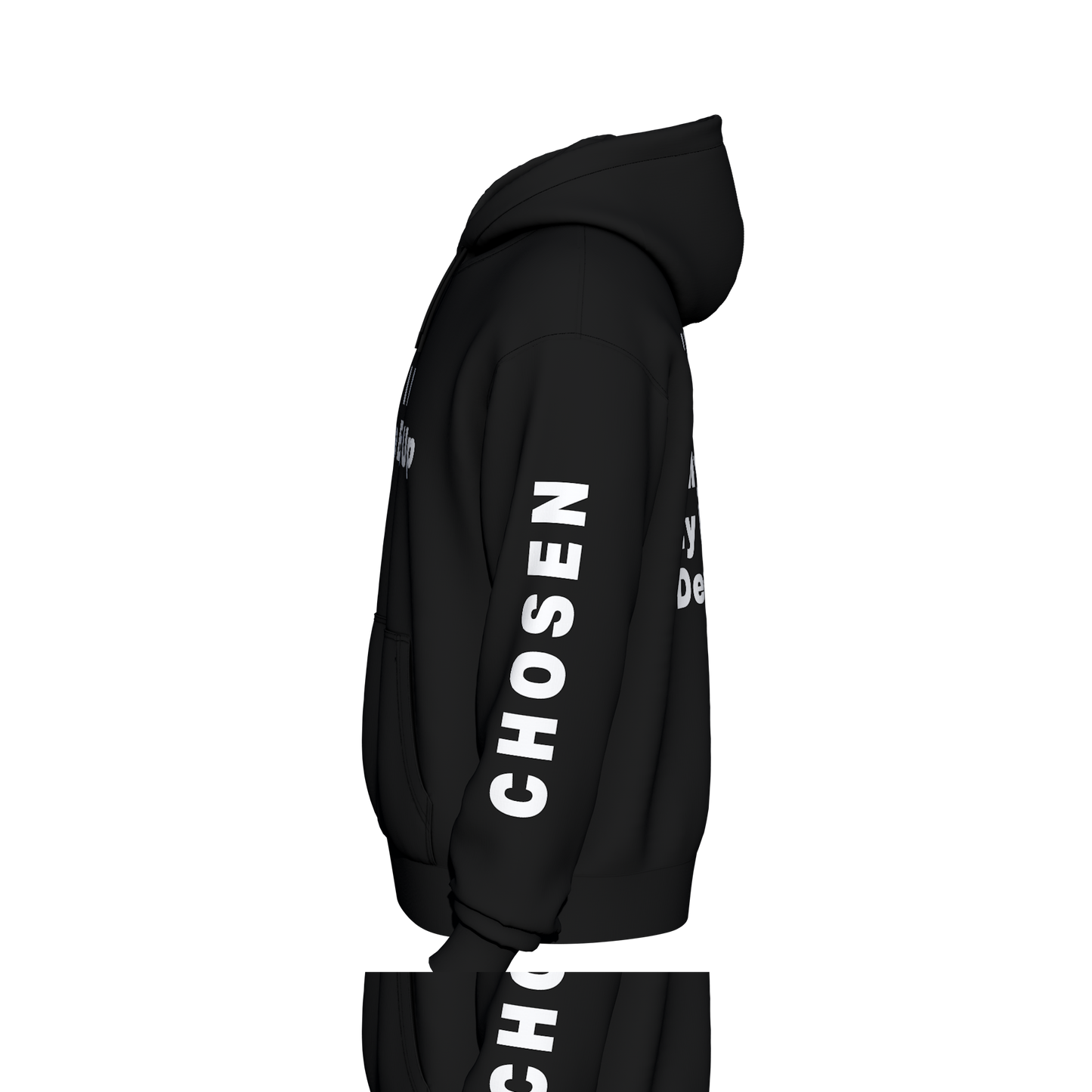 I Am The backup (front)/ I Work Hard Bc I Have To (back) - black