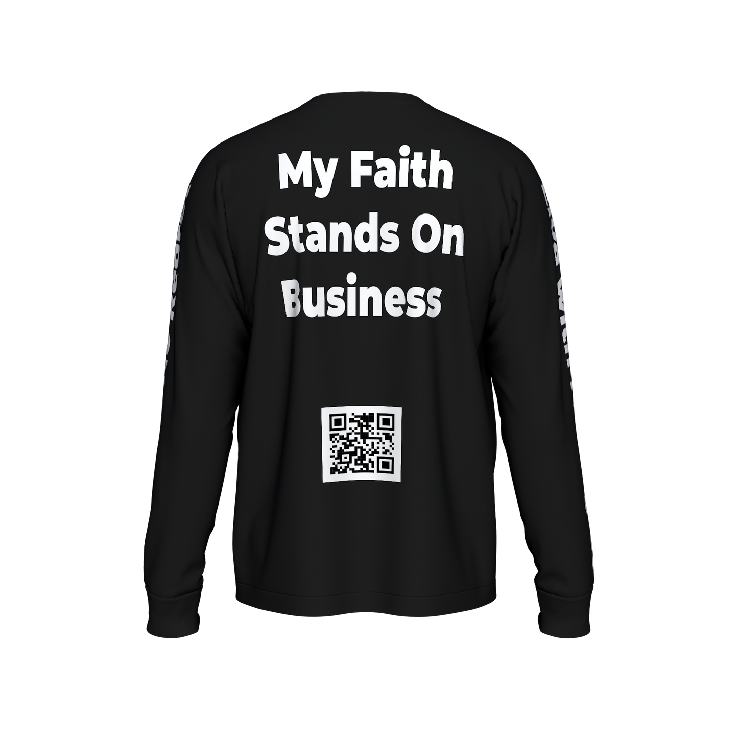 My Faith Stands On Business - black