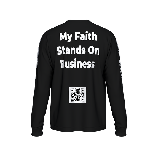 My Faith Stands On Business - black