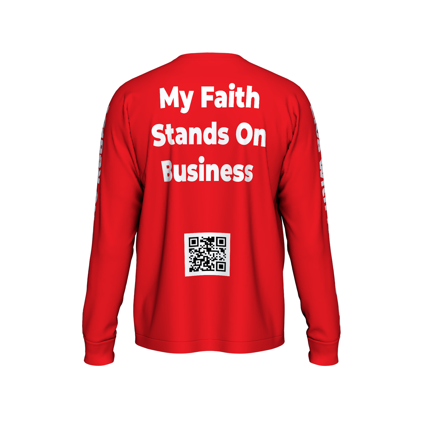 My Faith Stands On Business - red