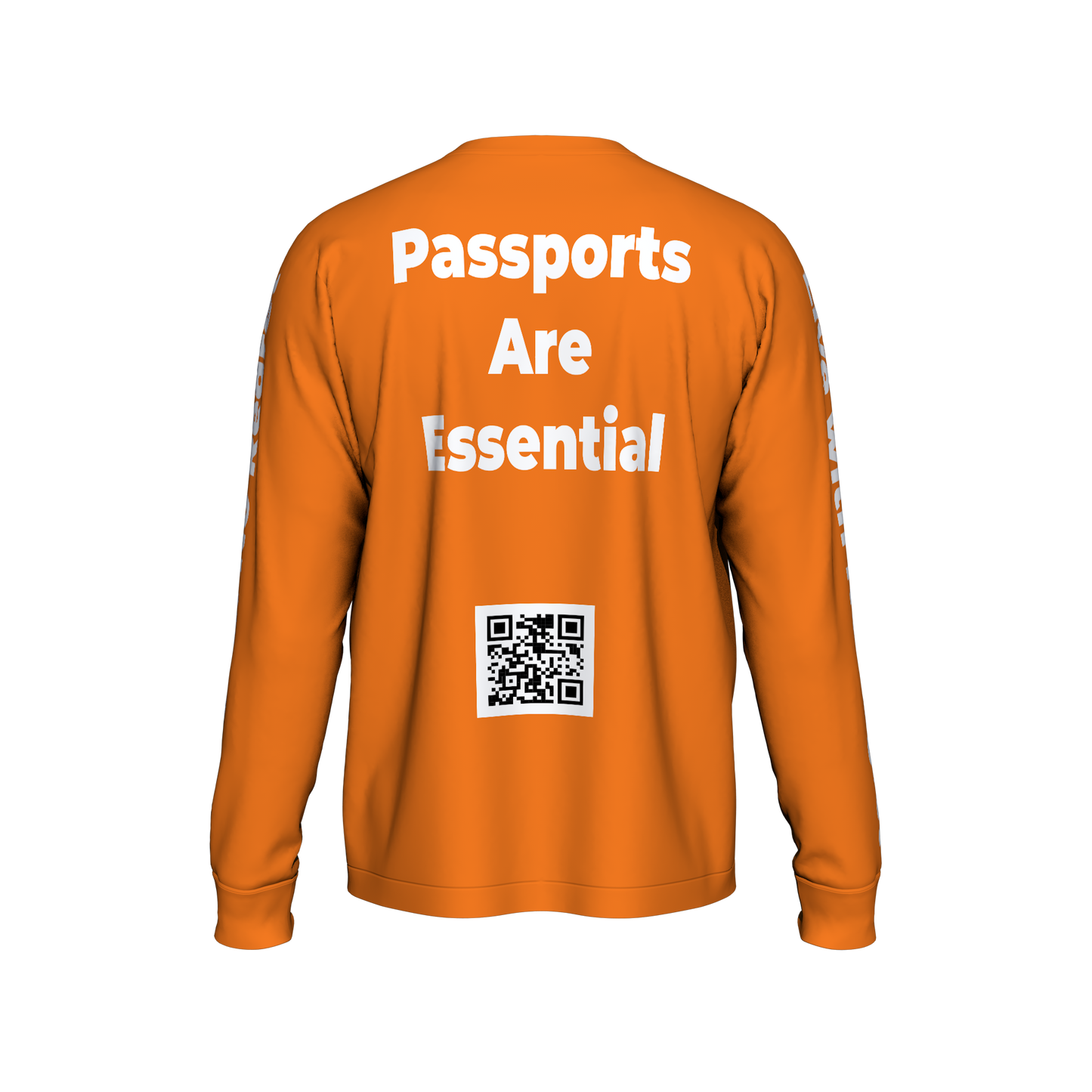 Passports Are Essential - orange