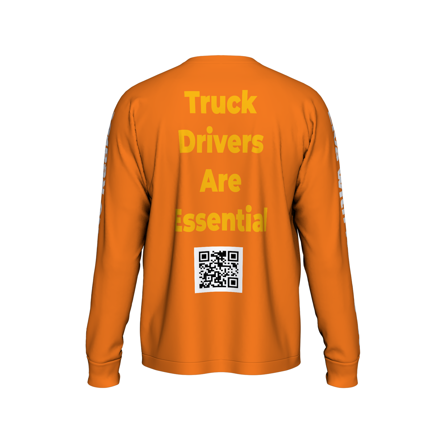 Truck Drivers Are Essential - Orange