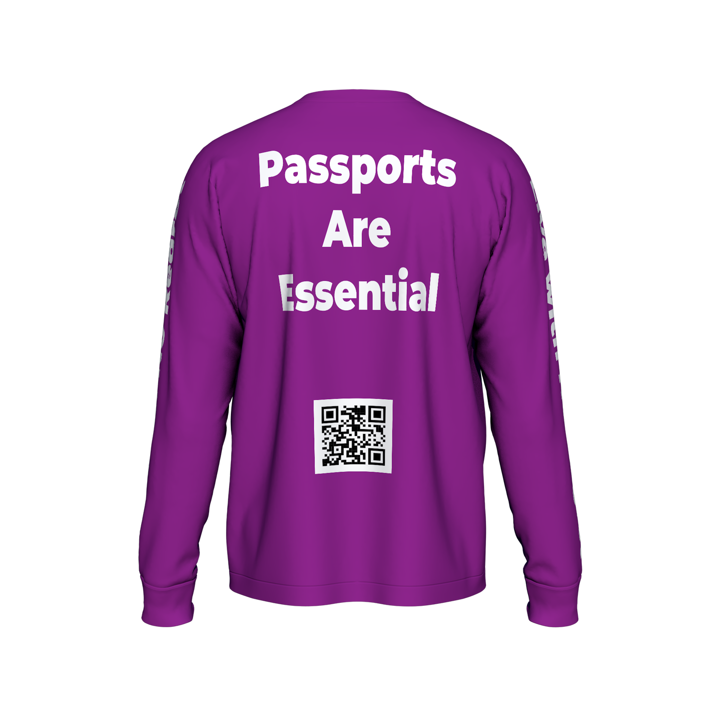 Passports Are Essential - purple