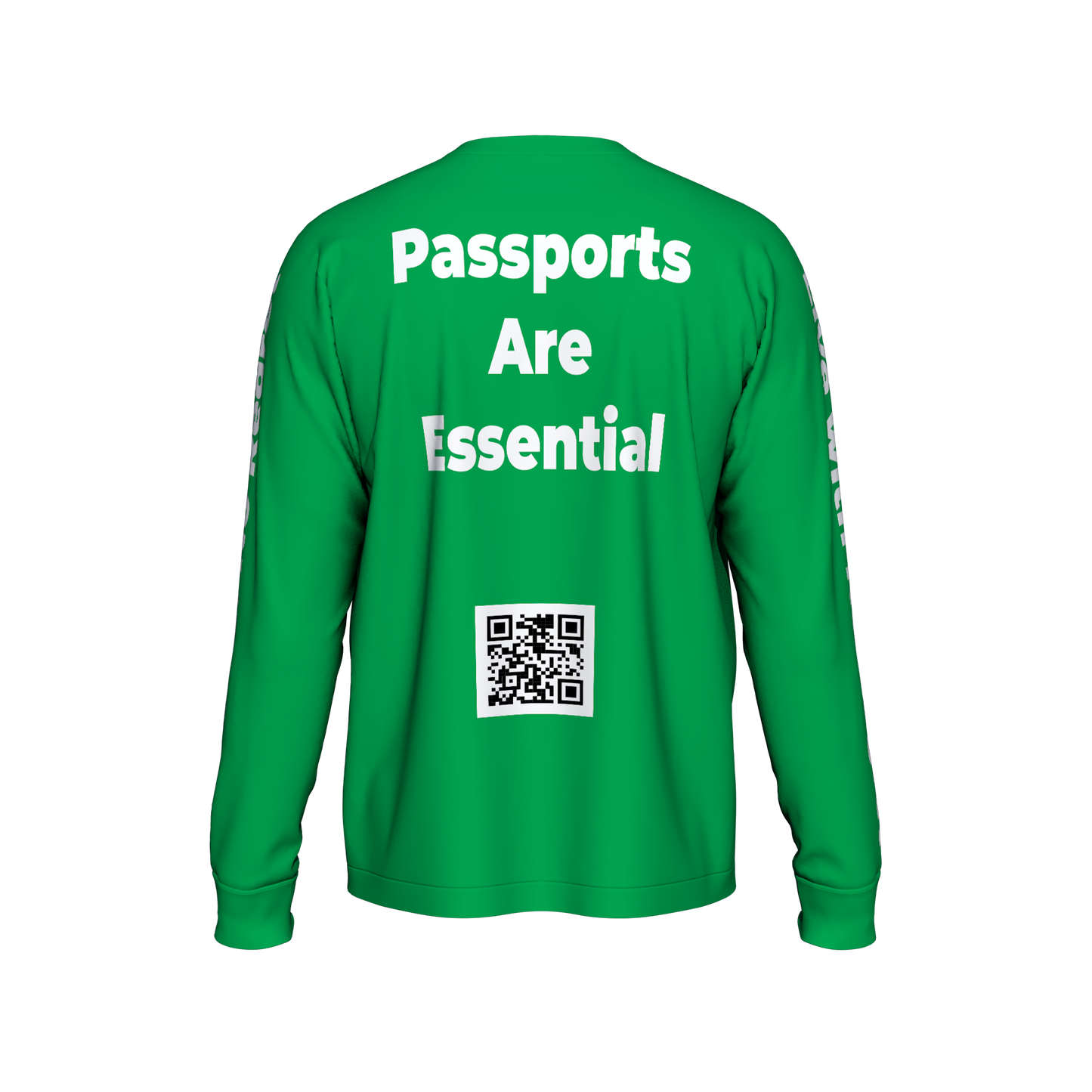 Passports Are Essential - green