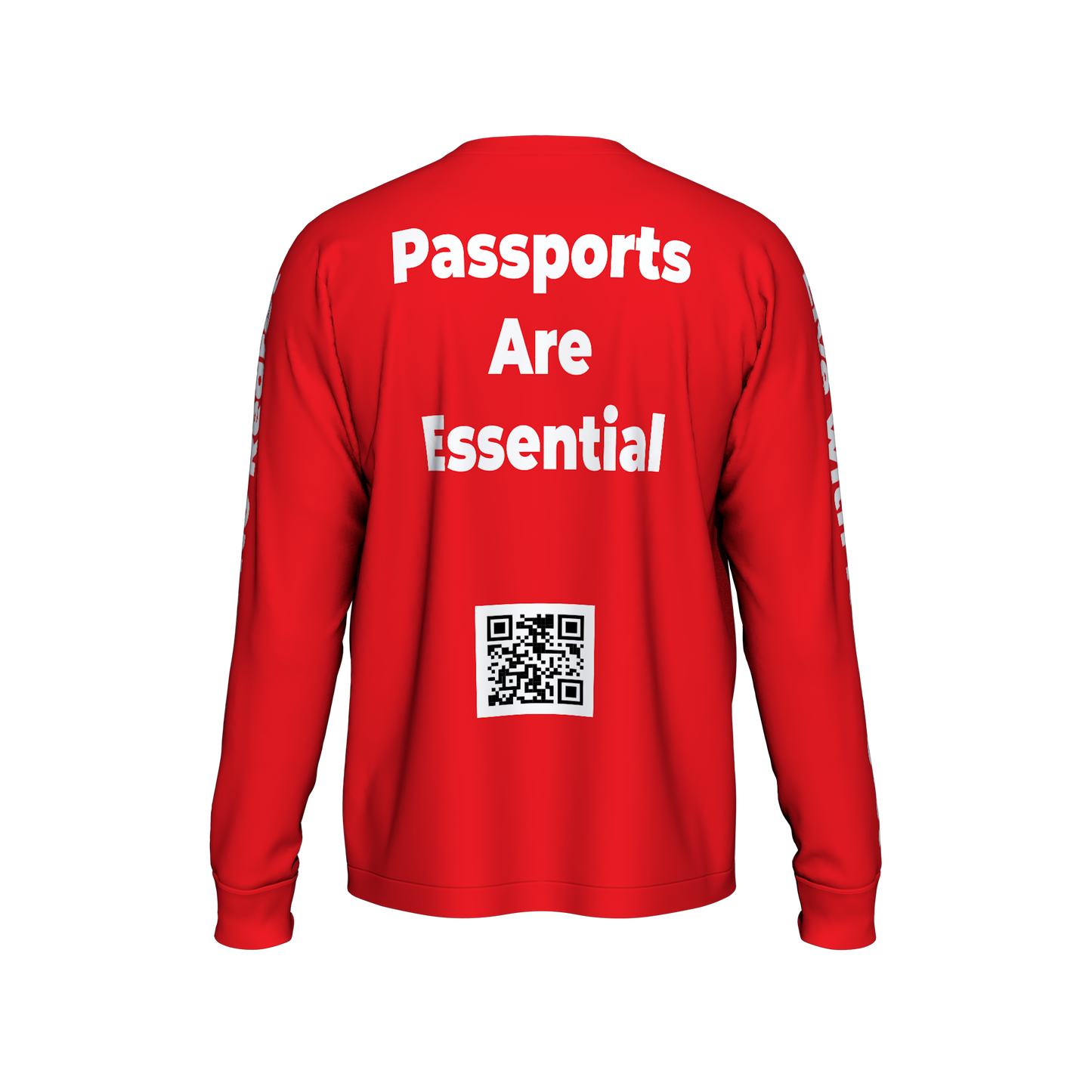 Passports Are Essential - red