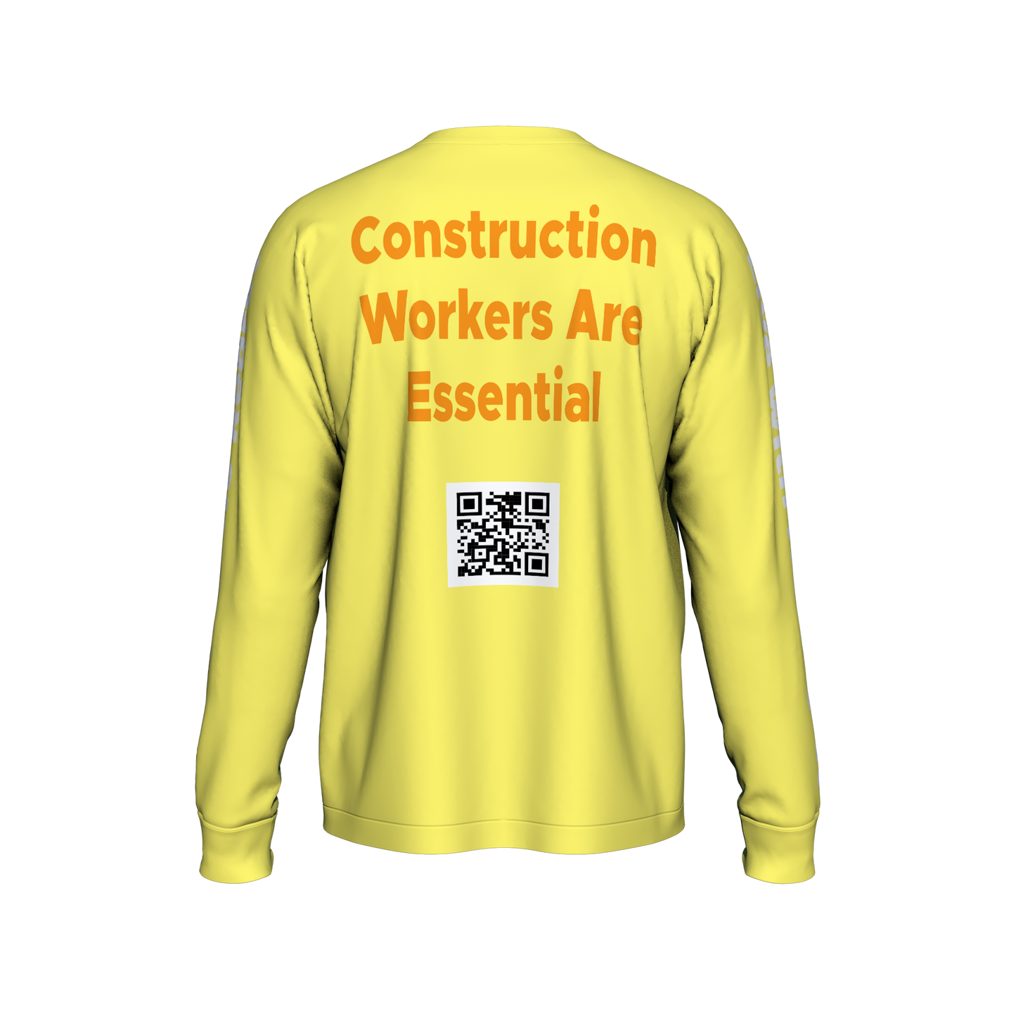 Construction Workers Are Essential - Yellow